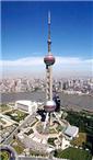 上海东方明珠广播电视塔旋转餐厅平台