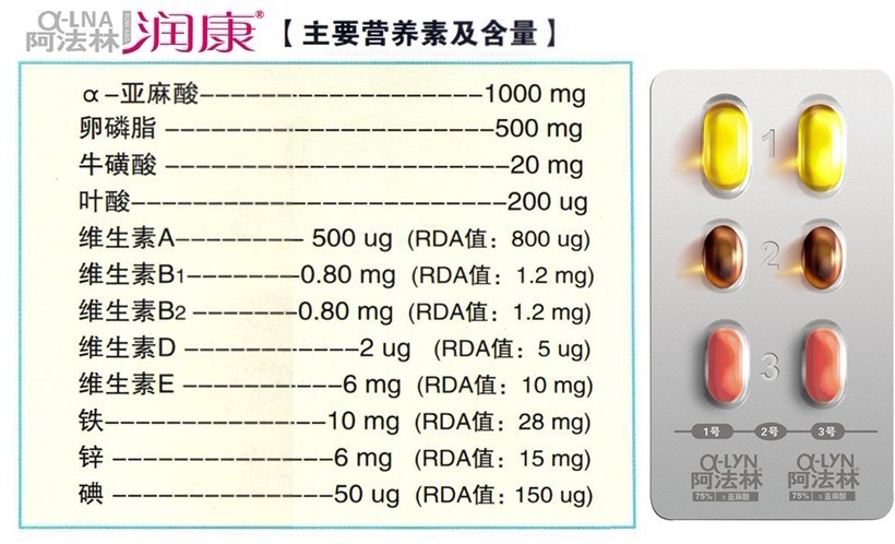 阿法林润康孕产妇专用营养包