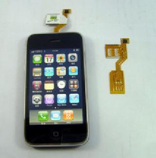 iphone3GS\/苹果3代 免剪双卡通 支持2G\/3G\/3G
