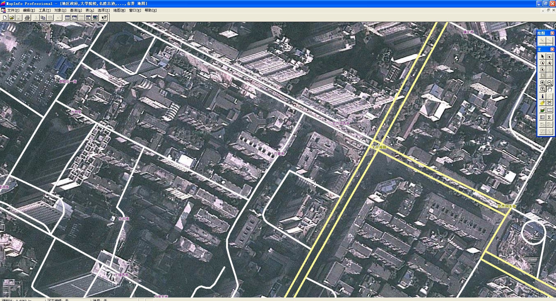 卫星影像地图更新-辽宁省2021卫星图-鞍山市2021卫星图-营口市2021卫星图
