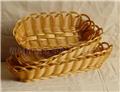 工艺篮，面包篮，塑编篮，油条篮子，食品包装篮子