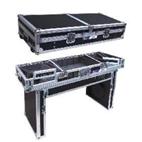 dj Coffin case with Table leg Console Flite Case