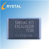 Nand flash memory K9GAG08UOM-PCBO 51nm