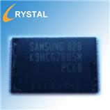 Nand flash memory K9MBG08U5M-PCB 90NM