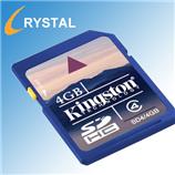 kingston SDHC存储卡 4GB