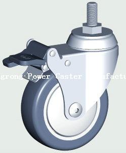 68 series Metal Medical PU Caster