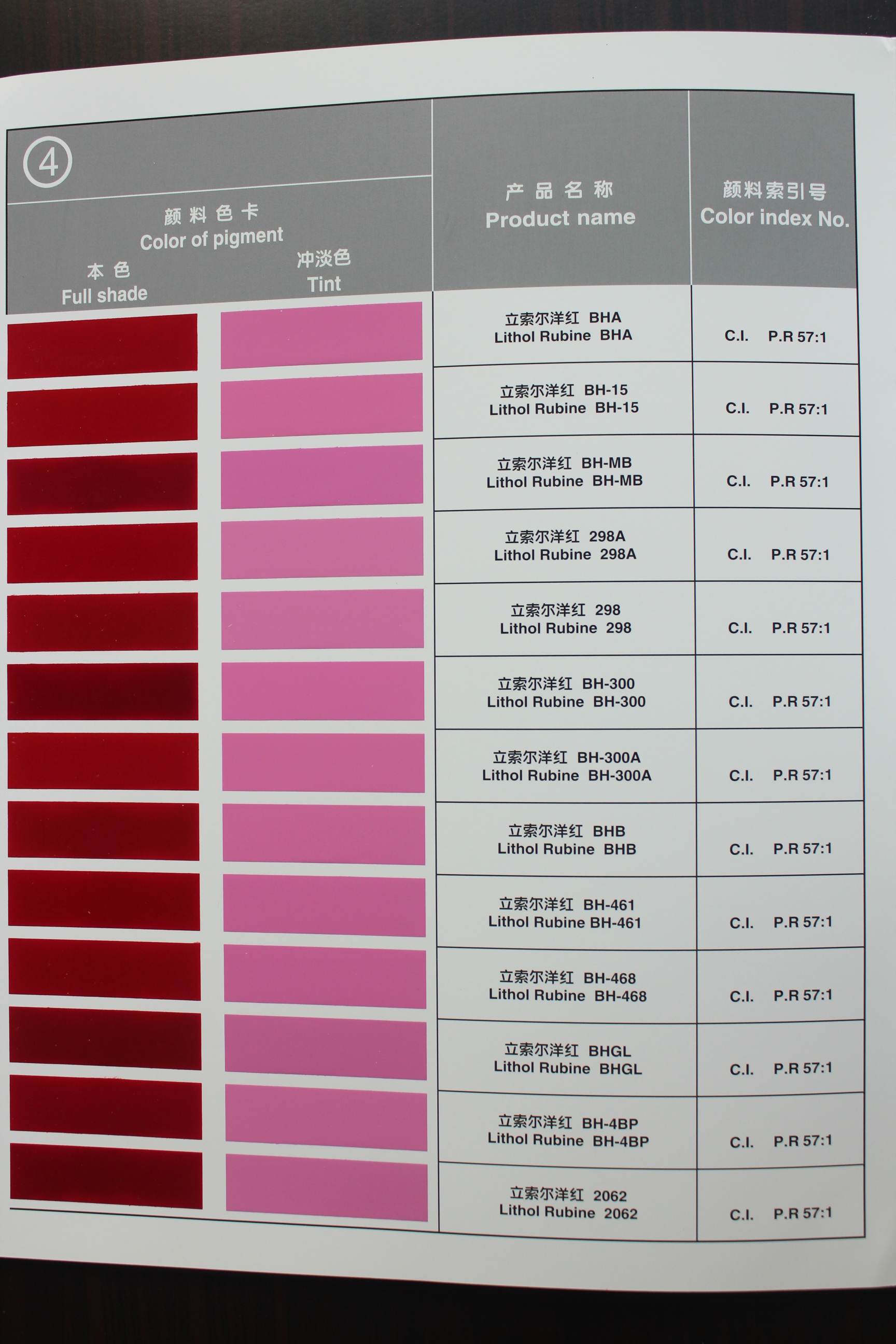 颜料色卡_产品中心_新老海荧光粉系列,大精化颜料系列