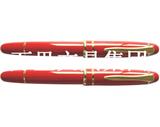 金属红瓷笔 万里119大红笔 大号红笔 万里文具单支中国红笔