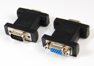 VGA male to VGA female adaptor