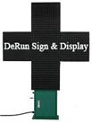 P20 Outdoor Double-sided Cross Sign(2)