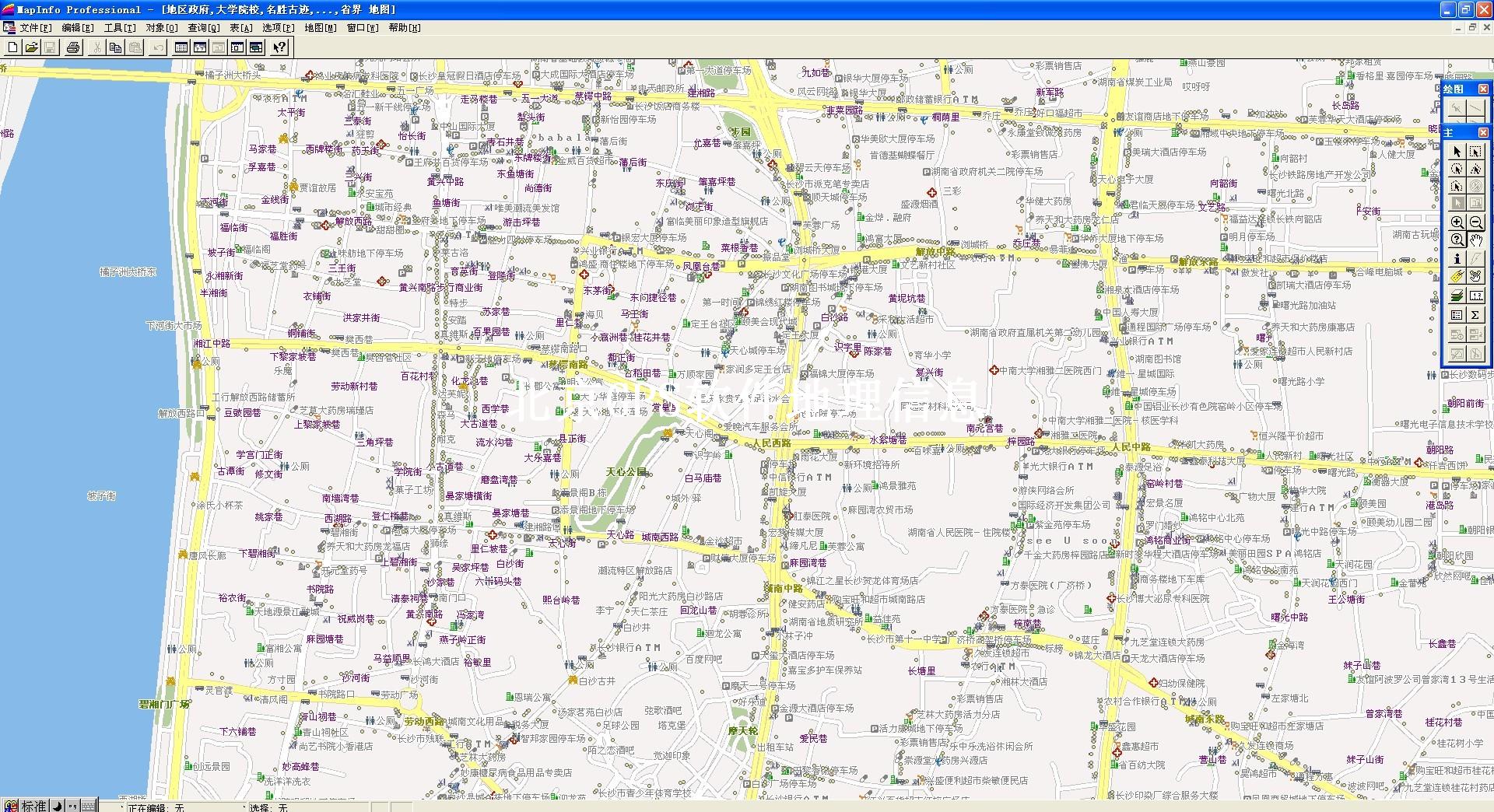 关键词:20年长沙市shp,20年长沙市导航电子地图,20年长沙市
