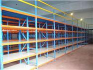 Loft-style shelves 