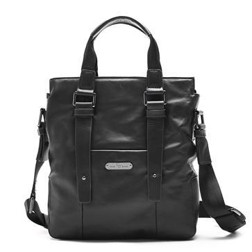 Series of fashion business men's leather laptop bag