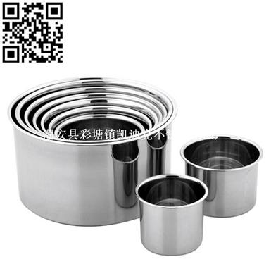 不锈钢味盅（Stainless steel basin）ZD-WZ01