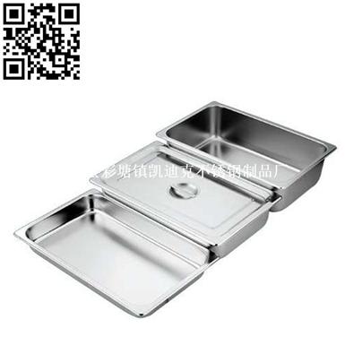 不锈钢美式份数盘（Stainless steel food container set）ZD-FSP02