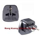 WDS-11A Mutil-Socket to Switzerland With Safety Shutter, Switzerland Travel Adapter(Inlay Way), adap