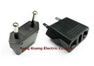 9120-1 EU adaptor,U.A.E plug,Euro to US adapter,Russia travel gear