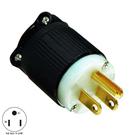 J-710 NEMA plug, American power plug, UL wiring 5-15p plug, nema usa wiring plug