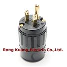 No.:515P Audio Grade Plug,Gold-plating,USA Plug,Audio Connector, American gold plated Audio Connecto