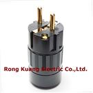 No.:GP Germany type Audio grade power plug gold plated, silver plated, rhodium-plated.euro audio wir