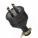 WJ-2430 4P 30A 250V Rubber Plug, 4P wiring plug