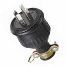 WJ-2420 4P 20A 250V Rubber Plug, 4P power wiring plug