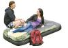 air bed with sleeping bag for adult