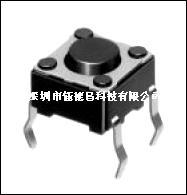 日本ALPS轻触开关型号SKHHAKA010外观尺寸图 焊接尺寸图 提供