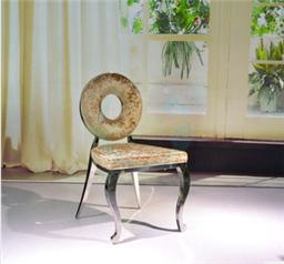New classic furniture postmodern chairs European hotel cloth single chair