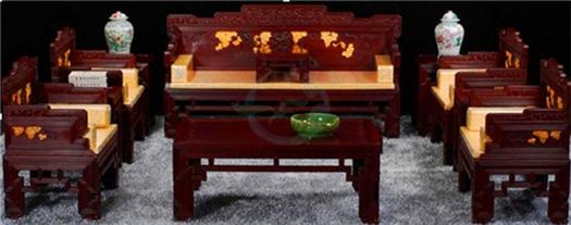 Chinese style sofa annatto furniture in the Ming and qing dynasties The icing on the cake Solid wood