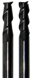 ZZ-55 2刃、4刃钨钢涂层长柄圆鼻立铣刀