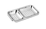 双用皂碟（Stainless Steel Soap dish）ZD-ZYQ03