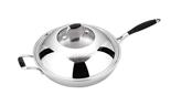 三层钢炒锅（Stainless Steel Wok）ZD-SCG02