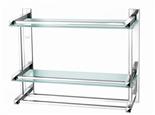 浴室玻璃置物架（Bathroom glass shelf）ZD-ZWJ316