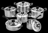 首尔12件套锅（12-piece Stainless Steel Cookware Set）ZD-TZG081