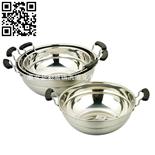 2.3厘平底炒锅（Stainless Steel Wok）ZD-CG054-058