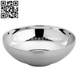 不锈钢双层碗（Stainless steel Bowl）ZD-SW12