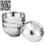 不锈钢双层焊边碗（Stainless steel Bowl）ZD-SW02