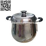 鼓型锅（Stainless steel pot）ZD-TG389