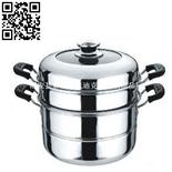 二层多用蒸锅（Stainless steel steamer pot）ZD-ZG169-172