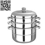 三层组合蒸锅（Stainless steel steamer pot）ZD-ZG185-189