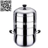 四层节能蒸锅（Stainless steel steamer pot）ZD-ZG097-108