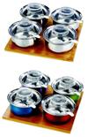 美味调味煲4Pcs（Stainless steel Condiment Box）ZD-TWH19