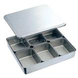 日式不锈钢调味盒（Stainless steel Condiment Box）ZD-TWH12