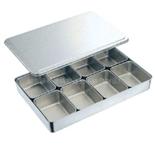 日式不锈钢调味盒（Stainless steel Condiment Box）ZD-TWH13