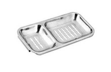 双用皂碟（Stainless Steel Soap dish）ZD-ZYQ03