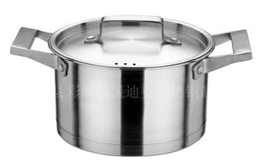 高档直身锅（Stainless steel soup pot）ZD-CKG11