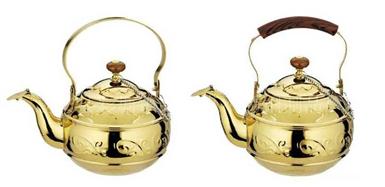 古典金色壶（Stainless steel teapot）ZD-JPH020