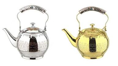 吉祥莲花壶（Stainless steel teapot）ZD-JPH016