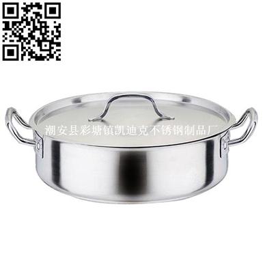 不锈钢打底汤锅（Stainless Steel Stock Pot）ZD-TG403